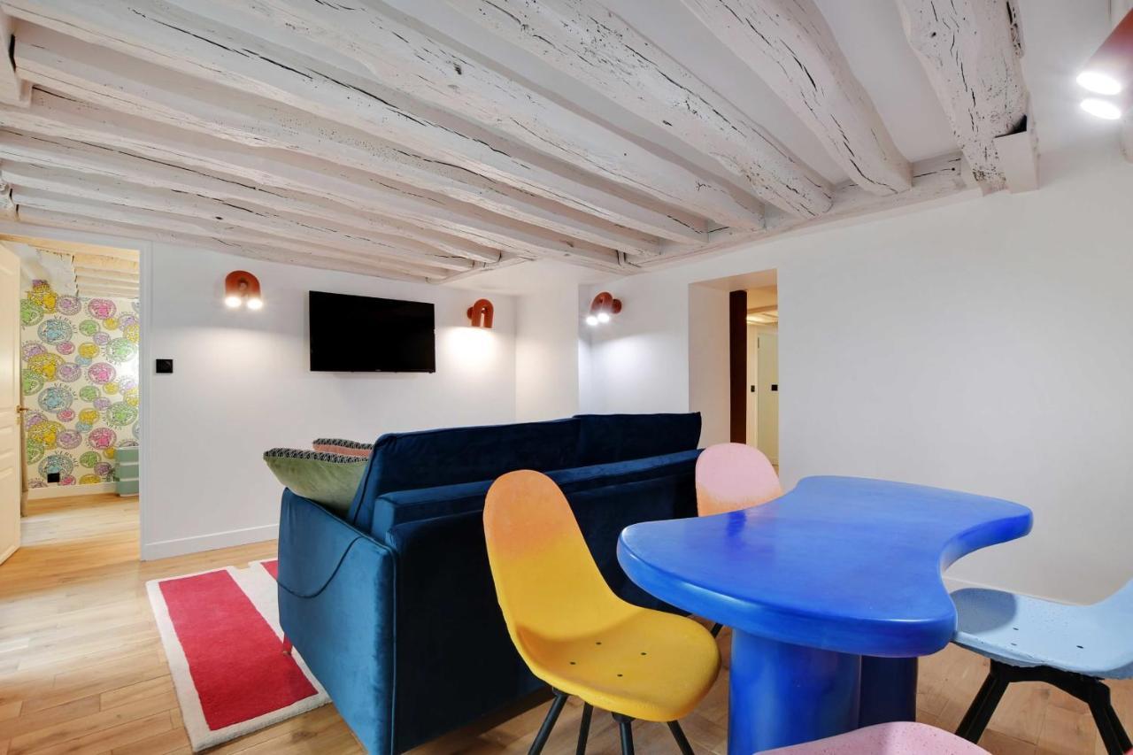 Joyful Apartment - 2Br-6P - Louvre-Rivoli Parigi Esterno foto