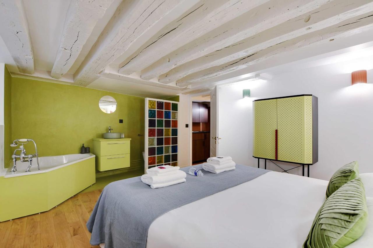 Joyful Apartment - 2Br-6P - Louvre-Rivoli Parigi Esterno foto