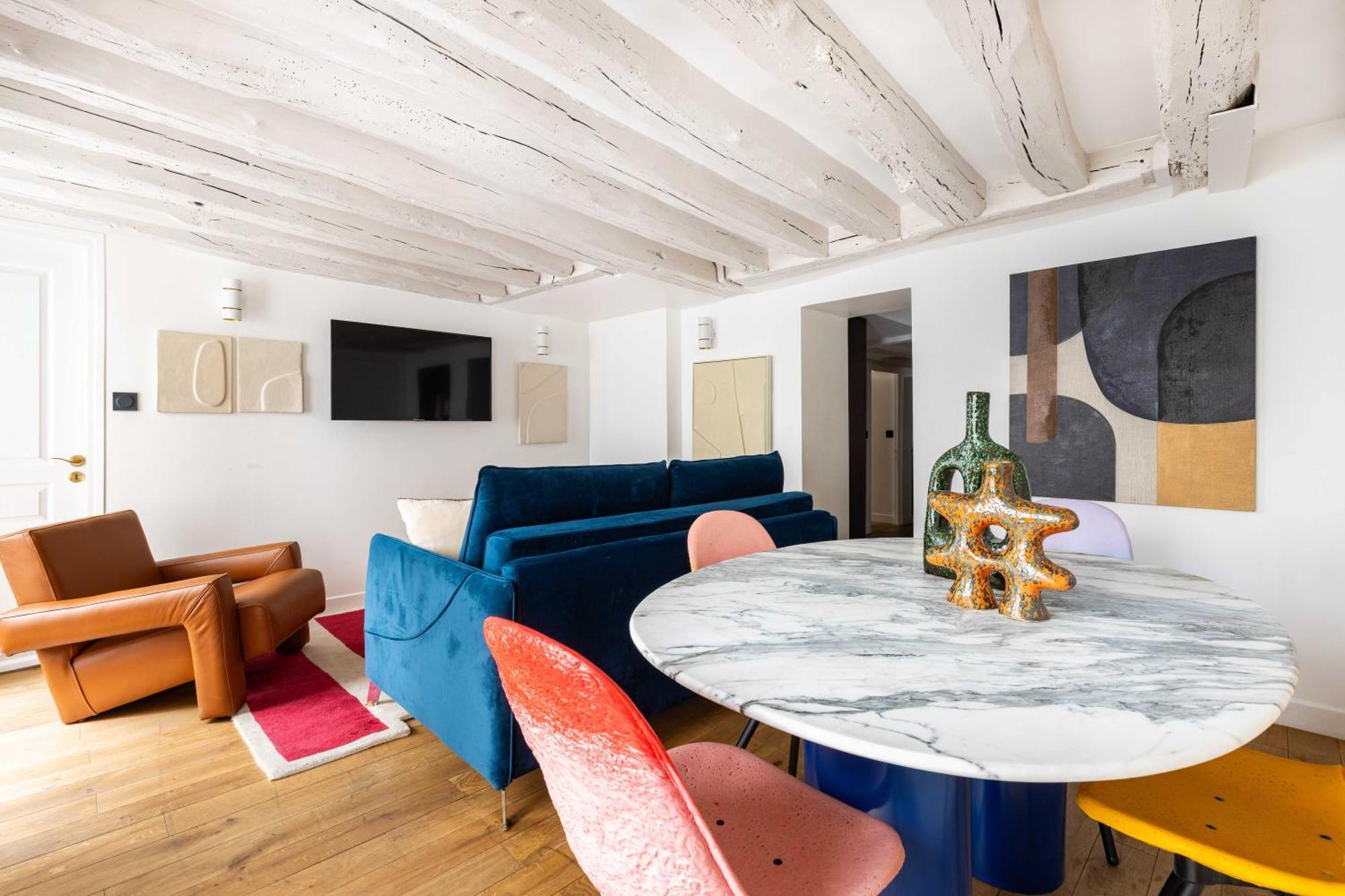 Joyful Apartment - 2Br-6P - Louvre-Rivoli Parigi Esterno foto