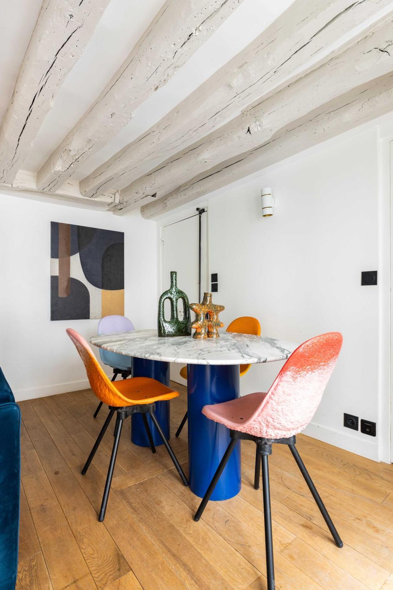 Joyful Apartment - 2Br-6P - Louvre-Rivoli Parigi Esterno foto